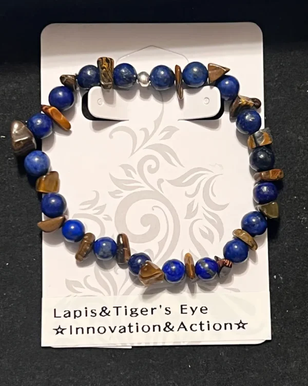 Lapis&Tiger’s Eye Innovation Bracelet