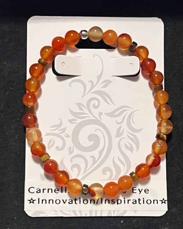 Carnelian & Tiger’s Eye Innovation Bracelet