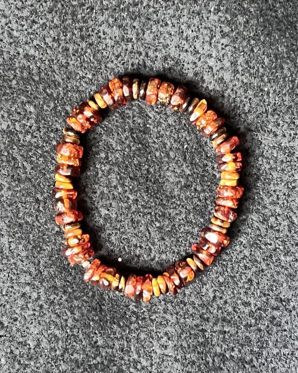 Amber & Tiger’s Eye Strength & Protection Bracelet
